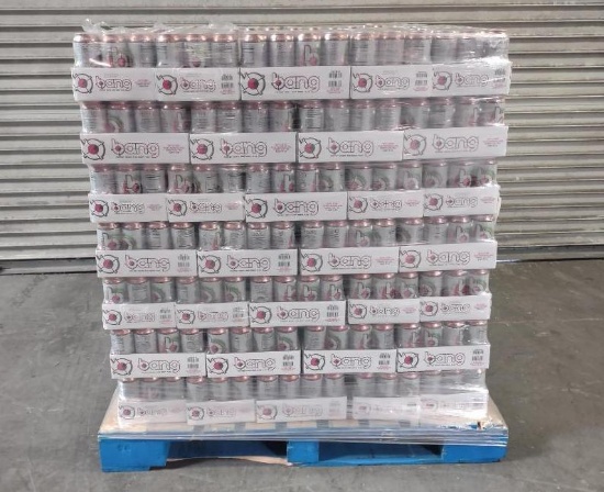 119 Cases Of Bang Energy Drinks