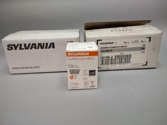 2 Cases Of Sylvania Light Bulbs