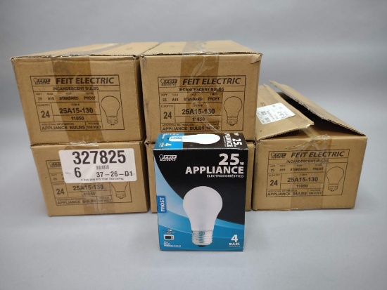 5 Cases Of Appliance Light Bulbs