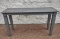 Grey Washed Wooden Console Table / Sofa Table