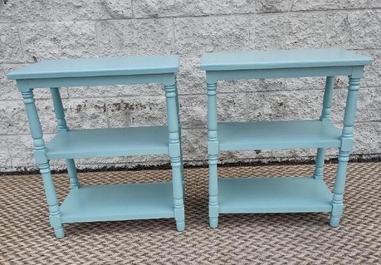2 Shabby Chic Side Tables / End Tables
