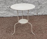 Vintage Metal Side Table / Plant Stand