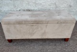 Upholstered Ottoman With Storage
