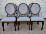 6 Upholstered Dinning Room Chairs