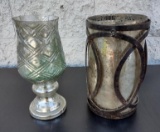 2 Decorative Candle Holders