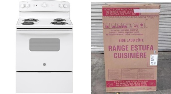 GE 30in Free-Standing Electric Range