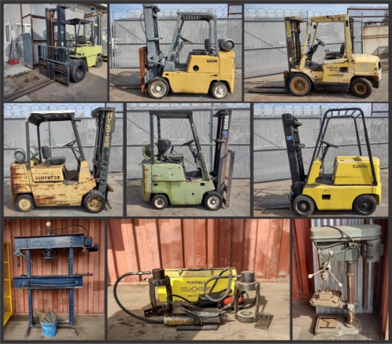 Forklift And Equipment Auction