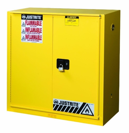 NEW Justrite 30 Gallon Flammable Cabinet
