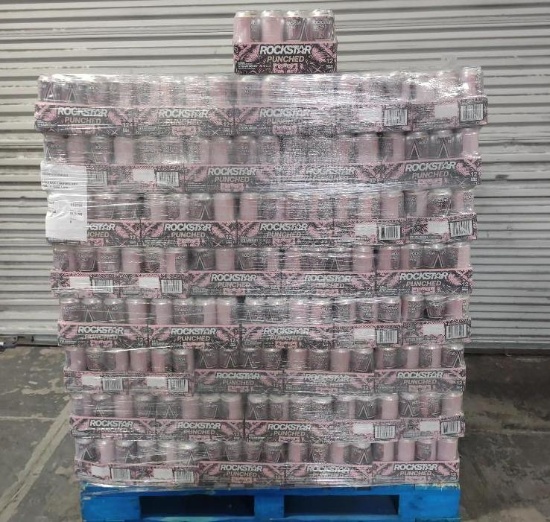 160 Cases Of Rockstar Punched Energy Drinks