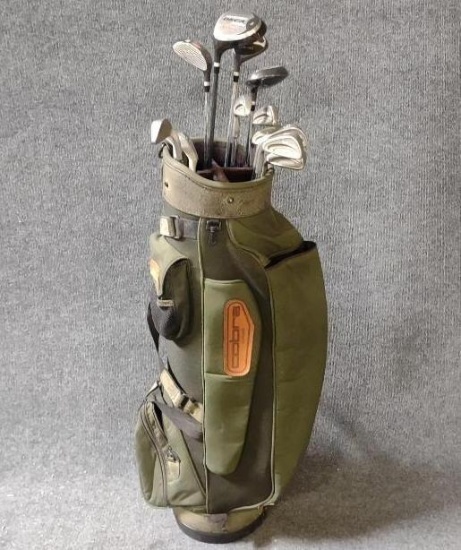 Golf Club Set With Golf Bag