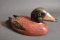 Vintage Hand Painted Wooden Duck Decoy