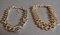 2 Vintage Costume Jewelry Necklaces