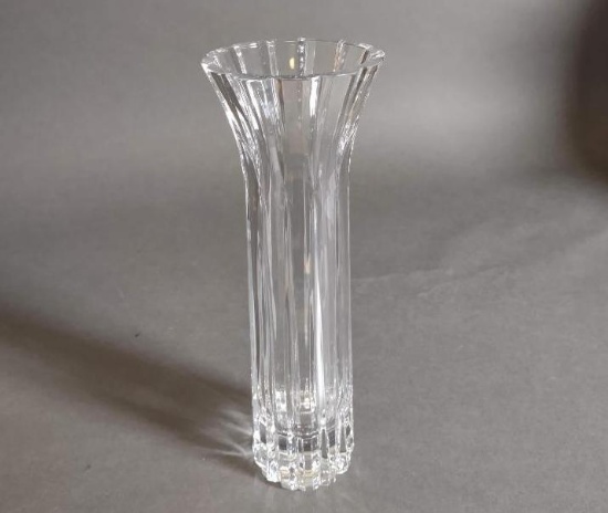 Vintage Pressed Glass Flower Vase