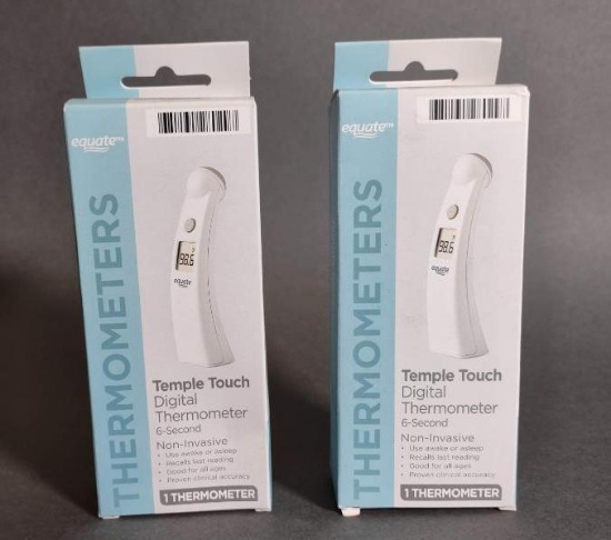 2 Equate Digital Thermometers