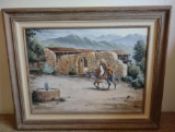 Vantage Framed Oil Painting