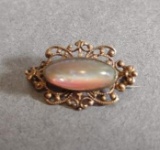 Antique Opal Pin