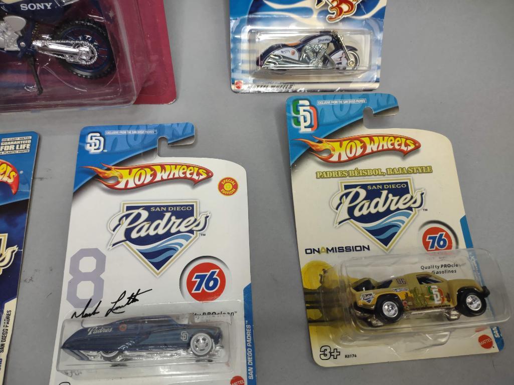 7 Collectible San Diego Padres Hot Wheels Die | Proxibid