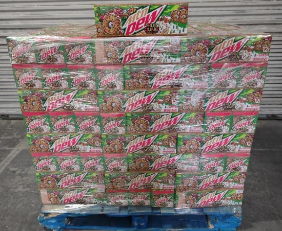 176 Cases Of Mountain Dew Fruit Quake Soda