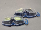 2 NEW Pair Of Aqua Sphere Swim Goggles