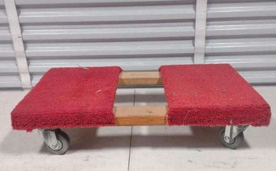 Red 4 Wheel Cart / Dolly