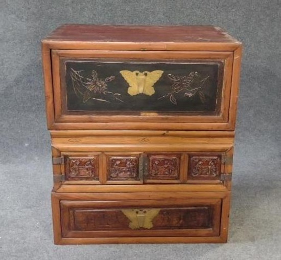Vintage 3 Piece Cabinet Set