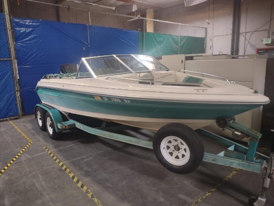 1993 Sea Ray 190 Open Bow Ski Boat With Trailer