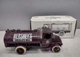 Vintage ERTL Coin Bank Die Cast Hershey's Chocolate Milk Tanker