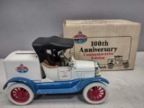 Vintage AMOCO 1918 Runabout Die Cast Coin Bank