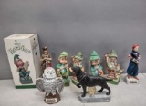 9 Vintage Collectible Decanters