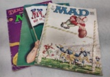 3 Vintage MAD Magazines