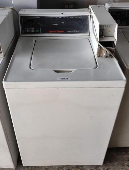 Speed Queen Commercial Coin Operated Washing Machine