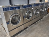 5 Commercial Dexter Triple Load 40 Pound Capacity Coin Operated Washing Machines