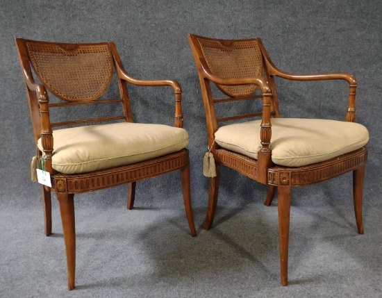 2 Alfonso Marina Cane Chairs