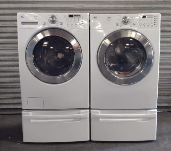 LG Tromm Washing Machine With Gas Dryer