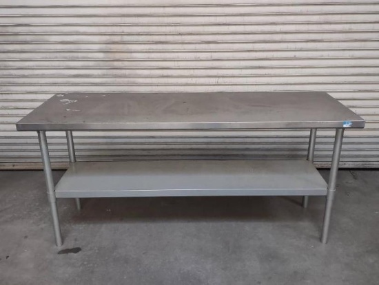 Stainless Steel Commercial Work Table with Undershelf