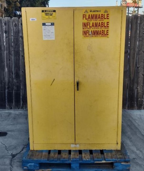 Justrite Sure-Grip Ex Flammable Liquid Storage Cabinet
