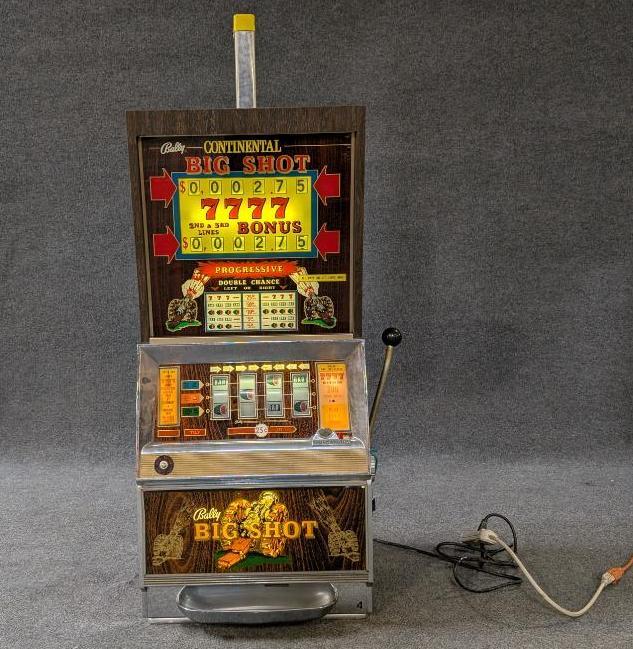 Bally's Continental Big Shot Slot Machine | Proxibid