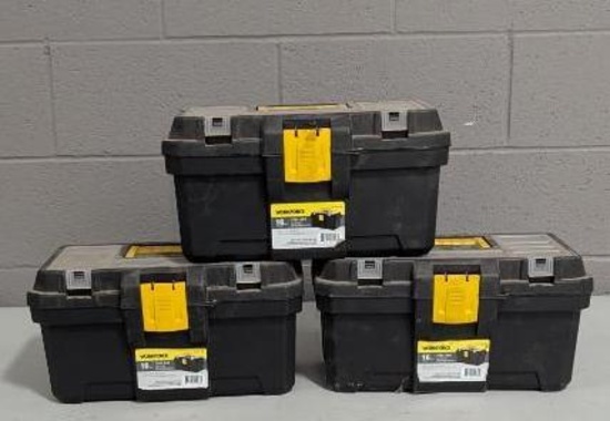 3 Workforce 16in Tool Boxes