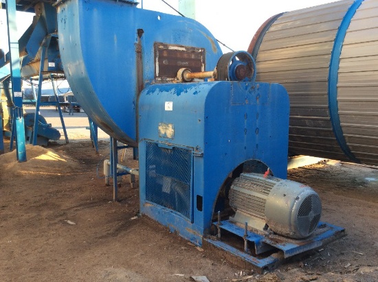 Heil SD105-32A Cylco-Matic dehydration blower w/ 200 hp. motor & stack pipe