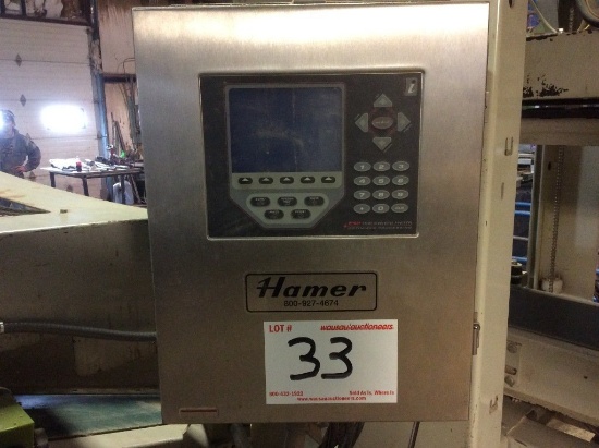 Hamer 600 NW Net Weight Scale auto bagging machine; Simplex scale will bag