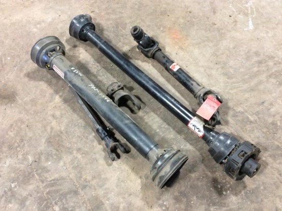 Assorted PTO shafts.
