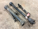 Assorted PTO shafts.