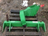 Mauer Terra Tach Conversion 3pt dolly wheel hitch; converts floppy hitch to 3pt; fits John Deere 750