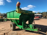 John Deere 1210A auger grain cart w/ tarp.