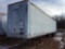 1984 Great Dane 48' tandem axle storage van trailer; s/n 1GRAA9628EP020402;