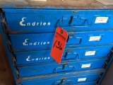 Endries parts cabinet & contents.