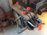 Banding cart w/ banding tools.