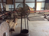 Pedestal fan.