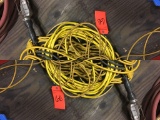 Lot of electrical cord.