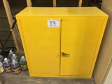 Flammable cabinet.